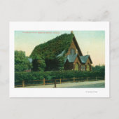 Außenansicht der Presbyterianischen Kirche Postkarte (Vorderseite)
