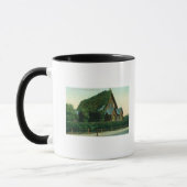 Außenansicht der Presbyterianischen Kirche Tasse (Links)
