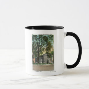 Außenansicht der protestierenden niederländischen tasse