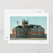 Außenansicht der Public SchoolMedford, OR Postkarte (Vorne/Hinten)