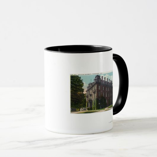 Außenansicht der Richterhalle, Universität Wesleya Tasse (VorderseiteRechts)