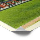 Außenansicht der Springhalle # 2 Poster (Ecke)