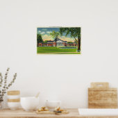 Außenansicht der Springhalle # 2 Poster (Küche)