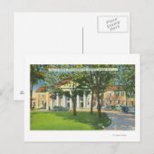 Außenansicht der Springhalle Postkarte (Vorne/Hinten)