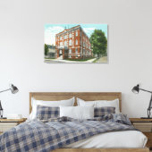 Außenansicht der St. Joseph's School Leinwanddruck (Insitu (Schlafzimmer))