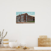 Außenansicht der St. Mary's School and Hall Poster (Küche)