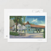 Außenansicht der Staat Drink Hall Postkarte (Vorne/Hinten)