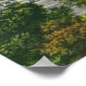 Außenansicht der Staat Hauptstadt & Bildung Poster (Ecke)