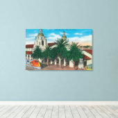 Außenansicht der Station Santa Fe Leinwanddruck (Insitu (Holzboden))