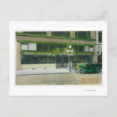 Außenansicht der Sunset Cafeteria Postkarte (Vorderseite)