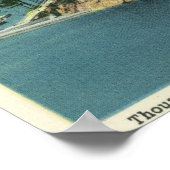 Außenansicht der Thousand Island Yacht Poster (Ecke)