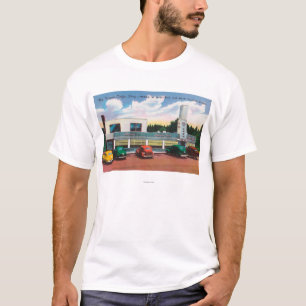 Außenansicht der Turm-Kaffeestube T-Shirt