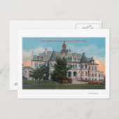 Außenansicht der Universität WA Main Bldg Postkarte (Vorne/Hinten)