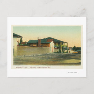 Außenansicht der Viertel Sherman & Halleck Postkarte