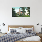 Außenansicht der Wingate Hall Leinwanddruck (Insitu (Schlafzimmer))