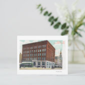 Außenansicht der Zentralbank BldgOakland, CA Postkarte (Stehend Vorderseite)