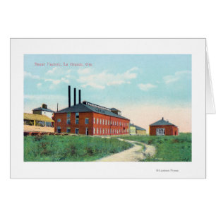 Außenansicht der Zuckerfabrik