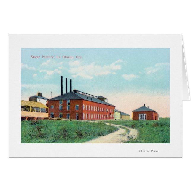 Außenansicht der Zuckerfabrik (Vorderseite (Horizontal))