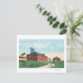 Außenansicht der Zuckerfabrik Postkarte (Stehend Vorderseite)