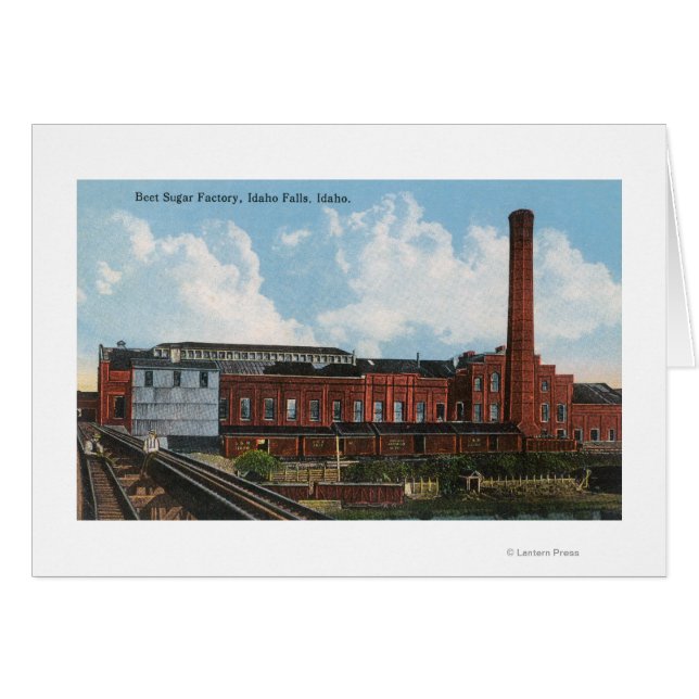 Außenansicht der Zuckerrübenfabrik (Vorderseite (Horizontal))