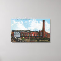 Außenansicht der Zuckerrübenfabrik