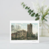 Außenansicht des 54. Regiment-Arsenals Postkarte (Stehend Vorderseite)