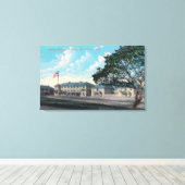 Außenansicht des allgemeinen Krankenhauses, Presid Leinwanddruck (Insitu (Holzboden))