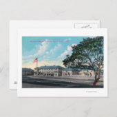 Außenansicht des allgemeinen Krankenhauses, Presid Postkarte (Vorne/Hinten)