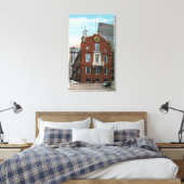 Außenansicht des alten Staat Haus # 2 Leinwanddruck (Insitu (Schlafzimmer))