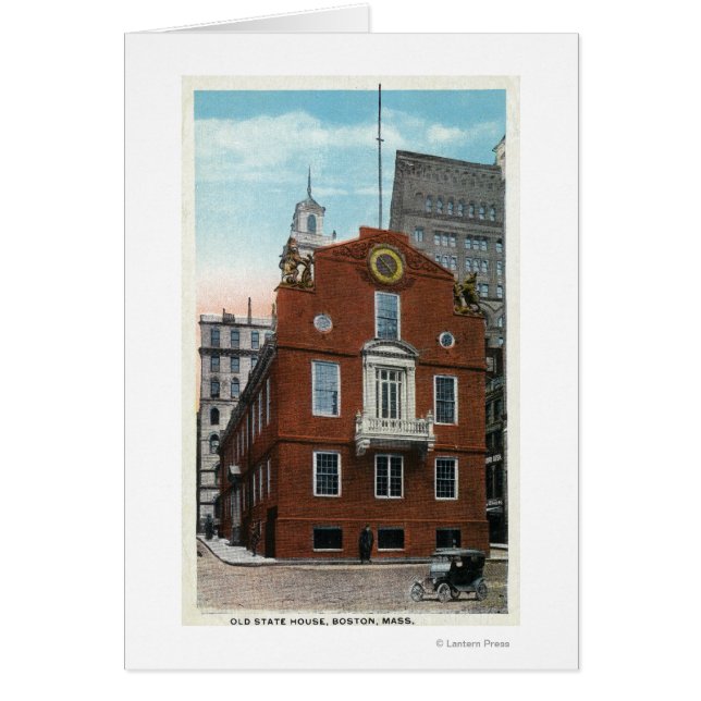 Außenansicht des alten Staat Haus Nr. 2 (Vorne)