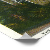 Außenansicht des ältesten Hauses in der Stadt # 2 Poster (Ecke)