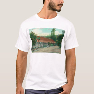 Außenansicht des Anhanges und des Hotel-Bodens T-Shirt