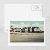 Außenansicht des Atlantiks und der Abbott Hotels Postkarte (Vorne/Hinten)