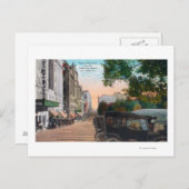 Außenansicht des Auditorium Theaters am 5. Postkarte (Vorne/Hinten)