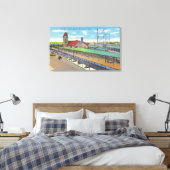 Außenansicht des Bahnhofs 2 Leinwanddruck (Insitu (Schlafzimmer))