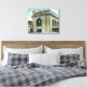 Außenansicht des Bahnhofs Leinwanddruck (Insitu (Schlafzimmer))