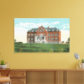 Außenansicht des Benediktiner Sanitariums Leinwanddruck (Insitu (Wohnzimmer))