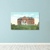 Außenansicht des Benediktiner Sanitariums Leinwanddruck (Insitu (Holzboden))