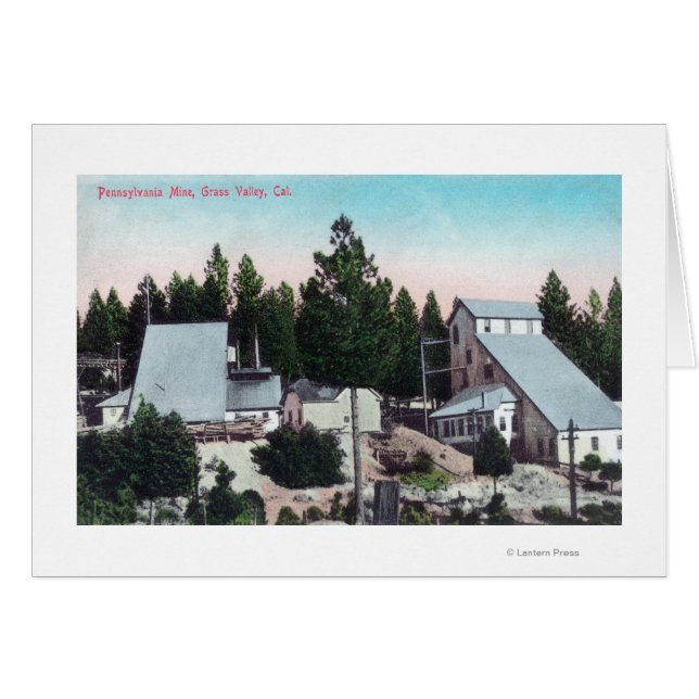 Außenansicht des Bergwerks von Pennsylvania (Vorderseite (Horizontal))