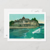 Außenansicht des berühmten Capitola Hotels Postkarte (Vorne/Hinten)