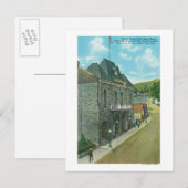 Außenansicht des berühmten Opernhauses Postkarte (Vorne/Hinten)