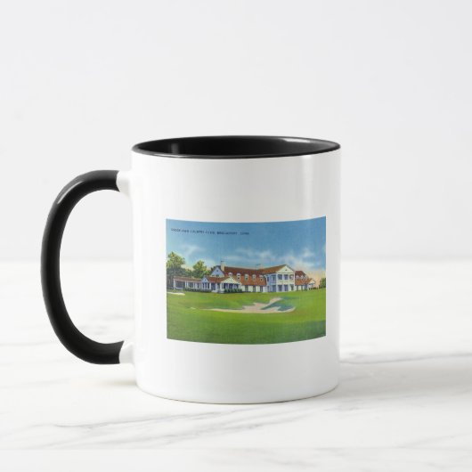 Außenansicht des Brooklawn Country Club Tasse (Links)
