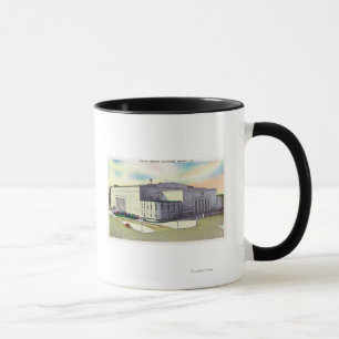Außenansicht des Buffalo-Gedenkmals Tasse