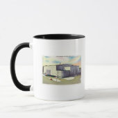 Außenansicht des Buffalo-Gedenkmals Tasse (Links)