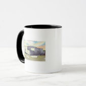 Außenansicht des Buffalo-Gedenkmals Tasse (Vorderseite Links)