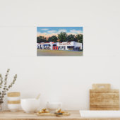 Außenansicht des Camps Walla Walla Poster (Küche)