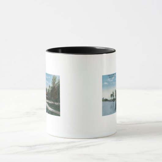 Außenansicht des Central Park Casino Tasse (Zentrum)