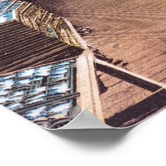 Außenansicht des Del Monte Sardine Poster (Ecke)