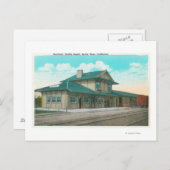 Außenansicht des Depots im südlichen Pazifik 3 Postkarte (Vorne/Hinten)