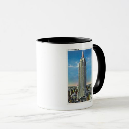 Außenansicht des Empire State Bldg Tasse (VorderseiteRechts)